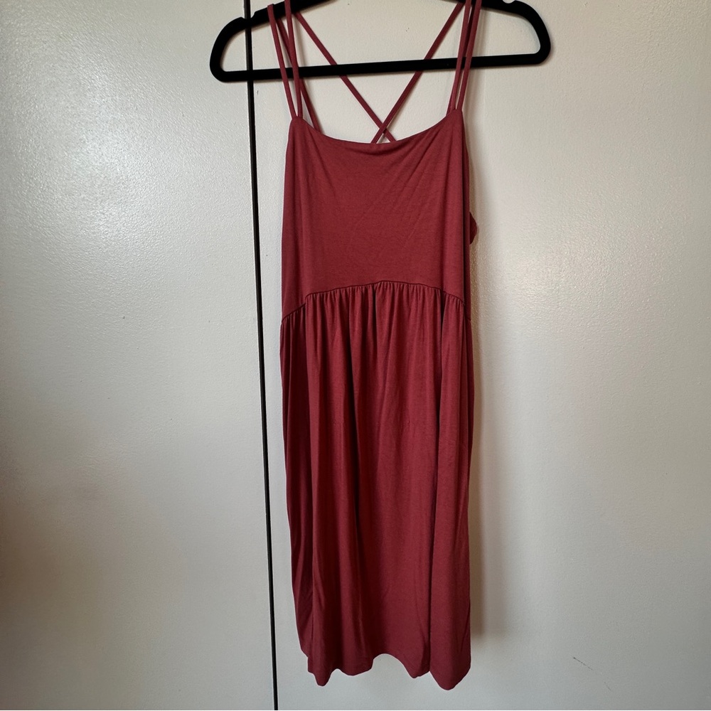 Old Navy Sienna Red Mini Dress IW-98
